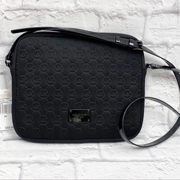 MICHAEL Michael Kors Handbags - Michael Kors Black Neoprene IPad Crossbody NWT